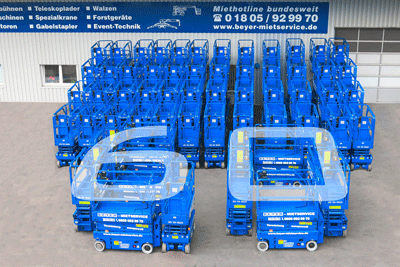 PBlift 60 scissor lifts for bayer