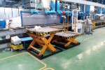 SNOWA production line equipped with CLAIER scissor tables
