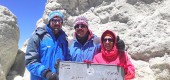 همکاران ما در کلایر موفق به صعود به قله دماوند شدند