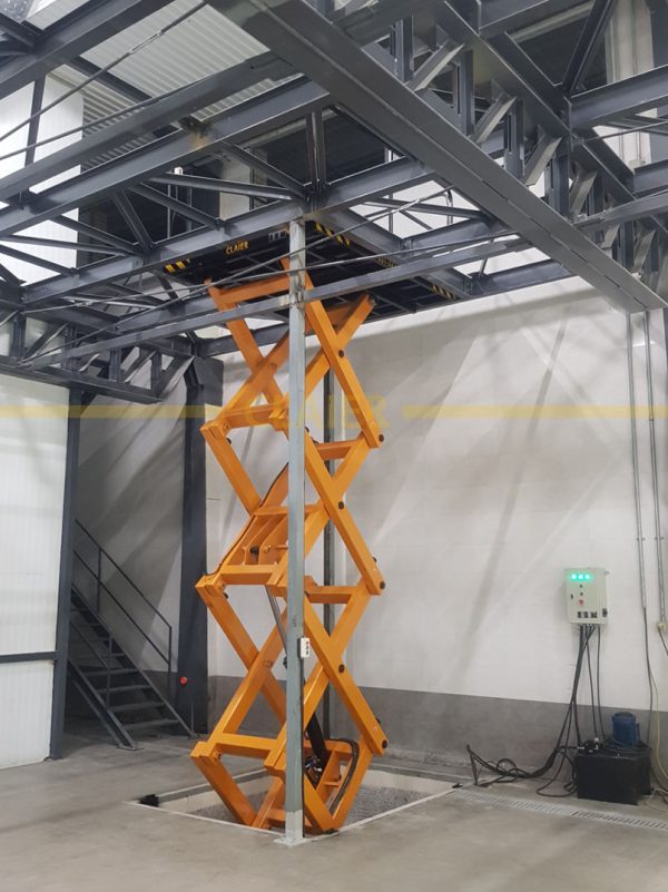 بالابر باری هیدرولیکی انبار