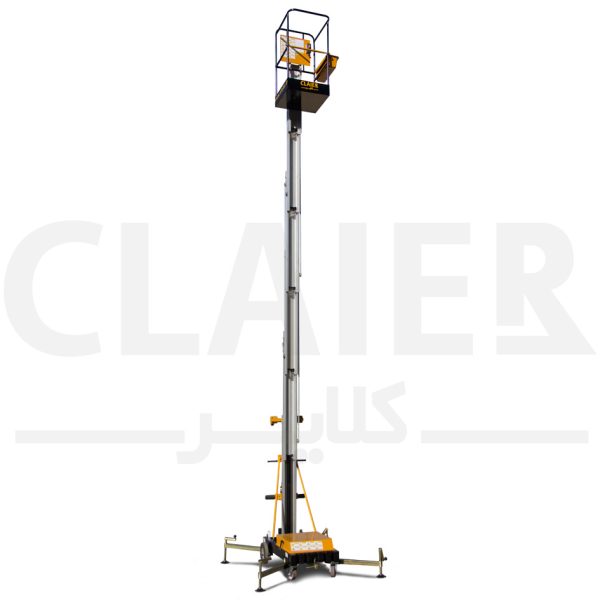 بالابر تک ریل SR800 در حالت کاملا باز
