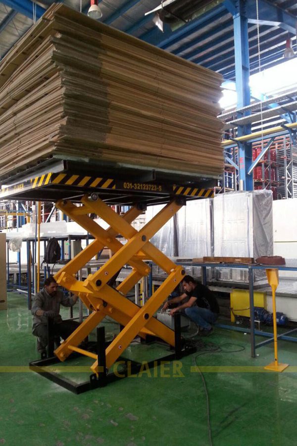 بالابر آکاردئونی خط تولید E20.20