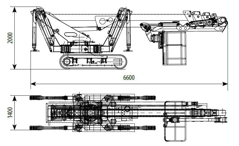 ابعاد بالابر R260