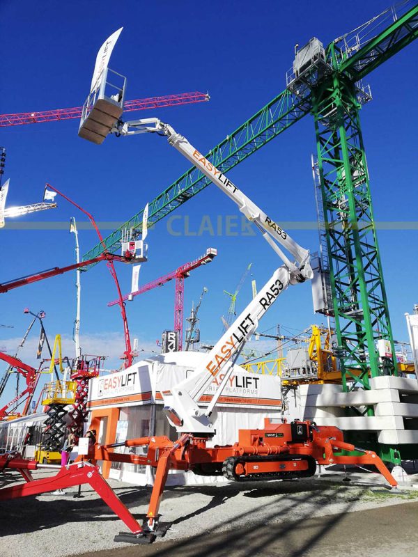 بالابر تلسکوپی عنکبوتی RA53