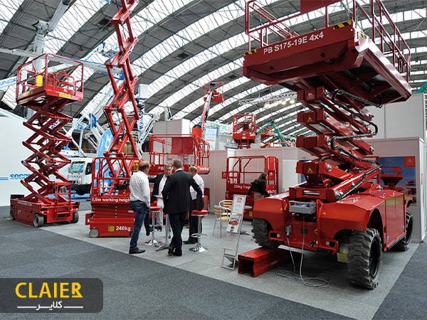 حضور jlg در نمایشگاه بالابر هلند