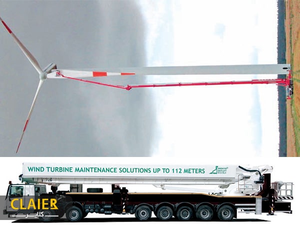 بلندترین بالابر کامیونی