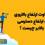 تفاوت ارتفاع بالاروی و ارتفاع دسترسی بالابر؛ نکته‌ای کلیدی در خرید بالابر