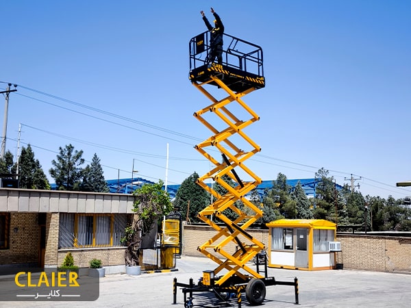 ارتفاع دسترسی بالابر قیچی